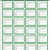 图书分类标签河北省中小学图书标签彩色书标图书馆色标图书耗材 N类(一张32贴)