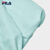 FILA Emerald斐乐女士针织连衣裙2024夏新款时尚休闲舒适泡泡袖裙 沁新蓝-LB 160/80A/S