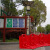 谋福（CNMF）塑料ABS L型防洪防汛挡水板地铁物业车库市政应急物资红色防水加厚（83-U内弯）