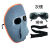 电焊面罩护脸轻便头戴式氩弧焊防烤脸烧焊防护面罩牛皮布焊工 单独1绑带不含面罩和眼镜