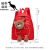 酷奇袋鼠女童书包2023新款幼儿园书包 卡通小熊男童女孩背包2-5岁宝宝书包 红色小熊