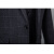 培蒙黑灰格子西服套装男士商务休闲磨毛西装韩版修身结婚礼服 深灰格子二件套 S/165（90-108斤）