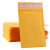 海斯迪克 加厚气泡信封袋 黄色牛皮纸气泡袋 泡沫信封纸袋汽泡包装快递袋 13*15+4cm[500个/箱] HKQL-84