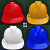 国标工地安全帽abs建筑工程施工玻璃钢劳保防砸透气头盔领导印字 V型透气款-l蓝色