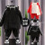 迪士尼（Disney）童装男童套装春秋拼色一岁宝宝衣服男孩运动冬装儿童加绒两件套3 红色对钩加厚套装 110码身高100-110体重30-36斤