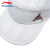 李宁童装儿童防晒棒球帽男女大童跑步系列反光速干透气两用运动空顶帽YMXT001-1标准白F