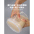 密封塑料桶大口加厚酒酿桶商用打包醪糟米酒罐容器圆形带盖定制 1L透明-加厚×2个