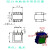 EE13电蚊拍专用变压器 电蚊拍配件 高频变压器线圈匝数可定制 EE15(3+3)1300T 与EE19相同脚距