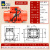 绍兴振动电机MVE1002003三相脱水振动筛仓壁振动器380V 欧力卧龙MVE 2003N 2 KN