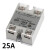 SSR40A100A小型24V固态继电器12V交流220V直流控交流 交流控交流-25A