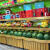 水果架子定制水果店货架展示架超市生鲜百果园水果货架中岛柜 全木机制波浪水果架m