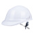 千井轻型PE防撞帽 透气轻便型安全帽车间轻薄防撞帽可印刷工厂车间帽 白色 重量约220克