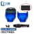 尽能 OBD2汽车插头 16PIN针连接器带外壳 带PCB板+24V公头透明蓝色 1个 JN-A811