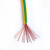 金龙羽 电线电缆 阻燃ZC-BV4平方 国标电线铜芯单芯单股硬线铜线阻燃电缆 100米/卷 黄绿双色