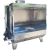 云轩互作水帘柜喷漆台不锈钢喷漆机水帘喷漆房小型喷油柜净化环保设备定制 镀锌板1米宽1米深1.8米高220v电