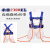 千安 三点式安全带户外保险带半身式电工耐磨安全绳 涤纶背带