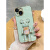 品怡立体暴力熊适用iPhone15手机壳糖果折叠支架14Pro镜头膜保护套13 丁香紫《电镀6D+糖果旋转暴力熊支架》 iPhone6p/6splus