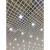 铝铁格栅集成吊顶装饰材料自装格子葡萄架天花板木纹塑料黑白网格 铁黑高3厘米1010支 含