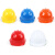 日曌 安全帽男建筑工地干活加厚透气国标玻璃钢施工领导头盔可印 ABS安全帽V型标准款红色