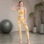 卡姿希品牌专业瑜伽服女套装2024新款夏季扎染背心紧身运动上衣跑步速干 扎染（桔）套装 S