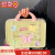 KMKD可爱手提包迷你小行李箱可登机收纳箱子耐脏超大容量便携化妆箱 升级款大容量-【插画小熊】