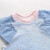 藤之木工房 婴儿内衣套装短袖T恤宝宝外出服新生儿衣服纯棉夏季 短对襟套装	蓝色 80cm