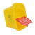 得筑工品 垃圾盒 收纳盒黄色方形利器盒圆形医疗锐器盒废弃针头收纳盒利器盒 8L