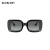 BURBERRYBURBERRY太阳镜女款墨镜方形眼镜0BE4327 黑色镜框/渐变灰色镜片300111 51