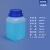 稳斯坦 大口存储瓶样品瓶 化工试剂瓶 广口密封塑料方瓶 500ml半透明色+蓝盖 WW-84