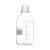 RICH LAB 进口Wheaton刻度培养基瓶透明玻璃试剂瓶密封样品瓶125 250 500ml 透明250ml 无盖（219437）
