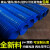 工业吸尘管 蓝色PVC橡胶伸缩波纹软管通风排水管木工设备吸尘软管 内径350mm/米