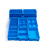 塑料收纳零件盒分格多格盒归类整理分类五金工具螺丝周转箱长方形加厚 4120八格：400*300*120（加厚）