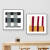 北欧风现代装饰画创意色块抽象几何小众挂画客厅餐厅正方形墙壁画 B款 30*30cm( ps框+布面画)