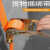 货物货车捆绑带棘轮拉紧器紧绳器快速绑收紧器固定刹车绳捆 宽2.5cm长2.5米+拉紧器 橙