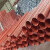 鑫嵘 高温风管红色300度红色硅胶硫化耐腐蚀防火抽风软管内径45mm*1.0mm*4米