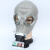 防毒全面具罩喷漆化工甲醛火灾消防防毒面具装修全面罩 皮脸+4号小铝滤毒罐
