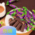 朱小二紫皮糖巧克力夹心糖果花生酥糖小零食喜糖 袋装 500g 紫皮糖*4  2000g