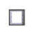 simon i7窄边框系列荧光灰边框 二位连体边（需搭配76型底盒） 定制