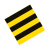 凯圣蓝 KSL-Q502 黄黑条纹标贴 1.2m*1.2m