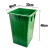 适用于铝塑垃圾桶内胆果壳箱内桶方形桶果皮箱梯形环卫筒复合材料 铝塑30*33*48cm