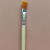 卫洋WYS-2421 原木色短柄笔刷 工业木柄尼龙细丝短款缝隙刷清洁刷细节刷