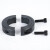 光轴固定环45号钢碳钢分离型固定环限位环锁轴环固定挡圈 钢制分离内径22*外径42*厚度15