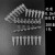 荧光定量 PCR 8连管 0.2ml 八连管/8联管 排管 平盖 0.2ml 12连管  200套