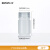 塑料试剂瓶HDPE样品瓶分装瓶大口样品瓶耐高温聚乙烯瓶250ml 广口 30ml 白色 10个