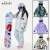 玖维娅儿童滑雪服加厚防雪男女童滑雪上衣外套 彩色闪电 110