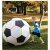 楷越充气大足球气模户外草地沙滩球幼儿园儿童玩具亲子互动拍拍弹力球 直径100CM(充气后)