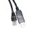 RJ45转USB  VFD系列 PLC编程线 控制线 RS485通讯线 黑色USB盒 3m