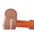 钢盾铜锤 S089301   紫铜锤 铜榔头黄铜锤子机器组装榔头防火花 1LB (铜锤重0.7kg)