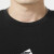 阿迪达斯（adidas）卫衣男装 春夏新款官方舰店宽松运动服透气上衣休闲服圆领套头衫 3961-黑色-偏大-拍小一码 S