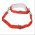 全身电工安全带国标爬电杆电力双保险带户外专用安全腰带 红色电工双小钩围杆带